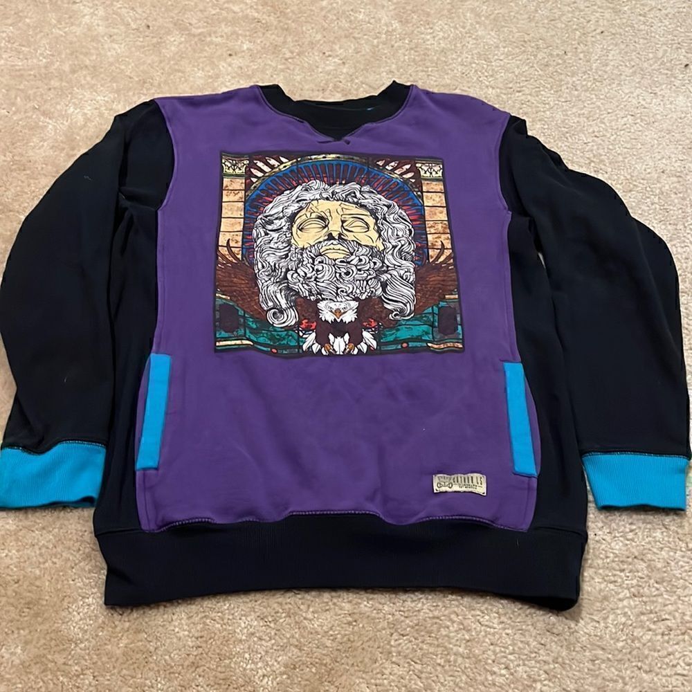 Entree LS crewneck sweater, size Small